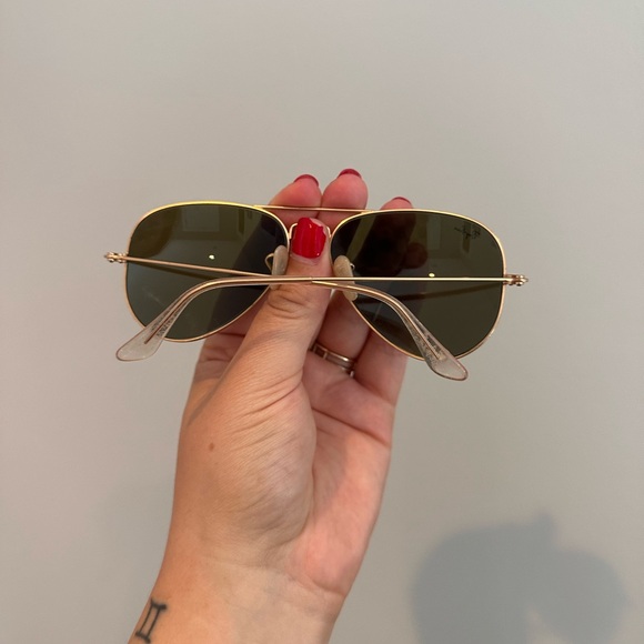 Ray-Ban Aviator Flash Lenses Sunglasses - BLUE - Picture 8 of 12